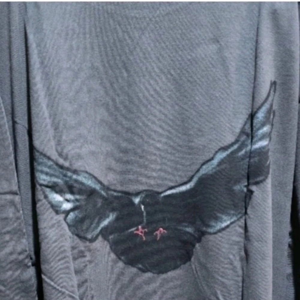 Yeezy Gap Dove Long Sleeve Shirt Men's‎ Size Medium - Picture 4 of 6